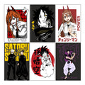 6 Different Anime Art Combo  for Wall Decoration | Wall Art For Bedroom, Office, Living room, Dorm room