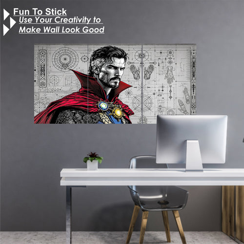 D Strange Split Posters for Wall Decoration | Wall Art For Bedroom, Office, Living room, Dorm room