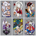 Anime Design5 Split Posters for Wall Decoration Wall Posters| Wall Art For Bedroom, Office, Living room, Dorm room