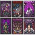 Anime Design6 Split Posters for Wall Decoration Wall Posters| Wall Art For Bedroom, Office, Living room, Dorm room