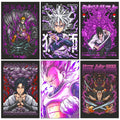 Anime Design7 Split Posters for Wall Decoration Wall Posters| Wall Art For Bedroom, Office, Living room, Dorm room