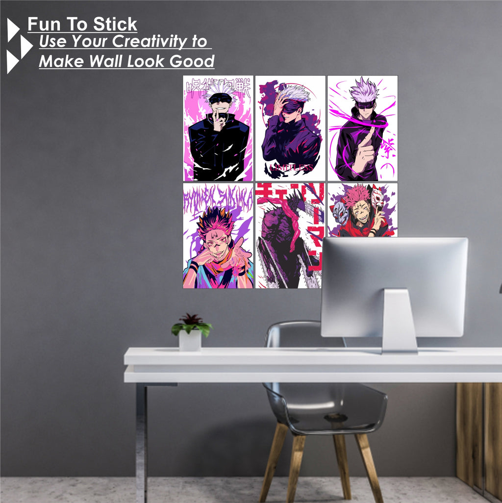 Anime Design11 Split Posters for Wall Decoration Wall Posters| Wall Art For Bedroom, Office, Living room, Dorm room