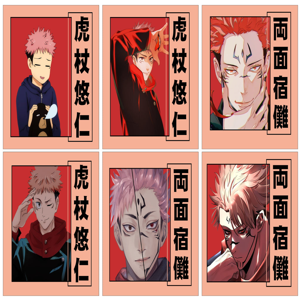 Anime Design13 Split Posters for Wall Decoration Wall Posters| Wall Art For Bedroom, Office, Living room, Dorm room