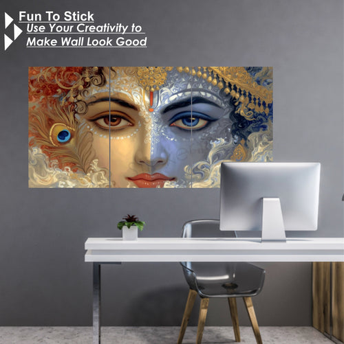 Beautiful God Eyes Split Posters for Wall Decoration | Wall Art For Bedroom, Office, Living room, Dorm room