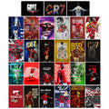 Pack of 27 Ronaldo CR7 Mini Prints Wall Posters Wall Collage Kit Posters | Posters for Wall Decoration | Wall Art For Bedroom, Office, Living room, Dorm room Best For Gifting (Quality Prints) Paper Print (6 inch X 4 inch, set of 27 CR7 Ronaldo prints)
