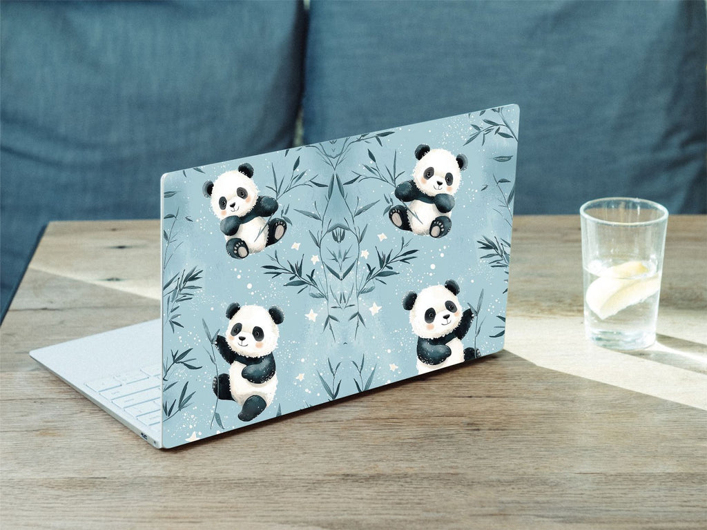 Bamboo Panda Vinyl Laptop Sticker Suitable For 15.6inch Laptop Skin