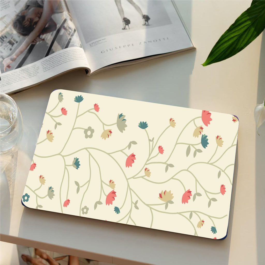 Branch Flowers Vinyl Laptop Sticker Suitable For 15.6inch Laptop Skin