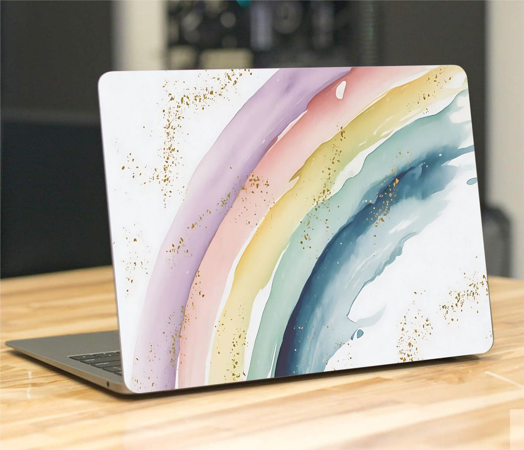 Rainbow Vinyl Laptop Sticker Suitable For 15.6inch Laptop Skin