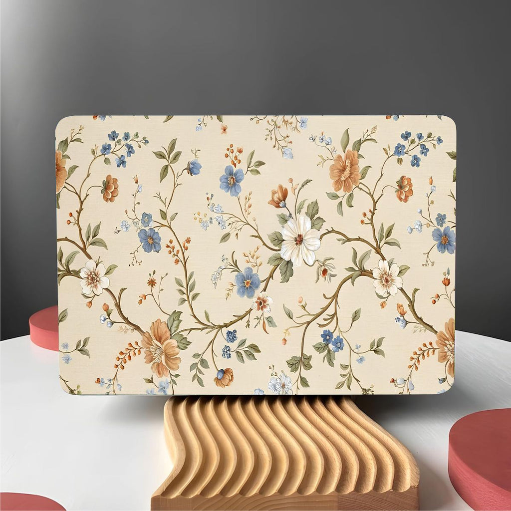 Floral Abstract Vinyl Laptop Sticker Suitable For 15.6inch Laptop Skin