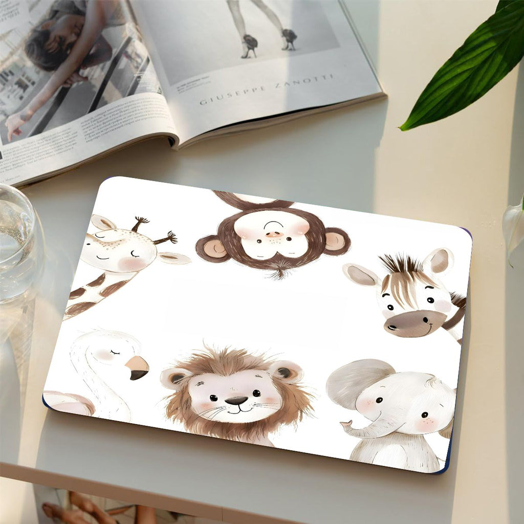 Cute Animals Vinyl Laptop Sticker Suitable For 15.6inch Laptop Skin