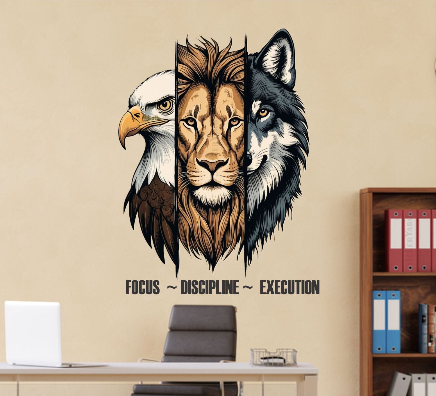 FramingoKart  PVC Vinyl Motivational Art Design Wall Sticker Big Size Room Walls Home Décor Self Adhesive Sticker
