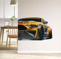 FramingoKart  PVC Vinyl Sports Car Art Wall Sticker Big Size Room Walls Home Décor Self Adhesive Sticker